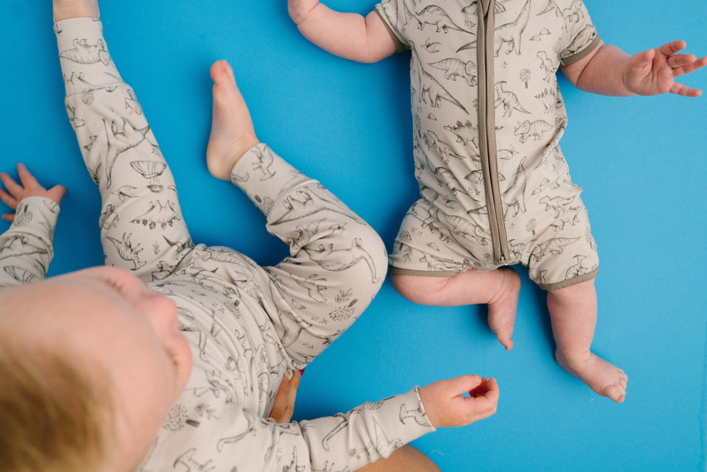 Dino Doodles Bamboo Short Romper