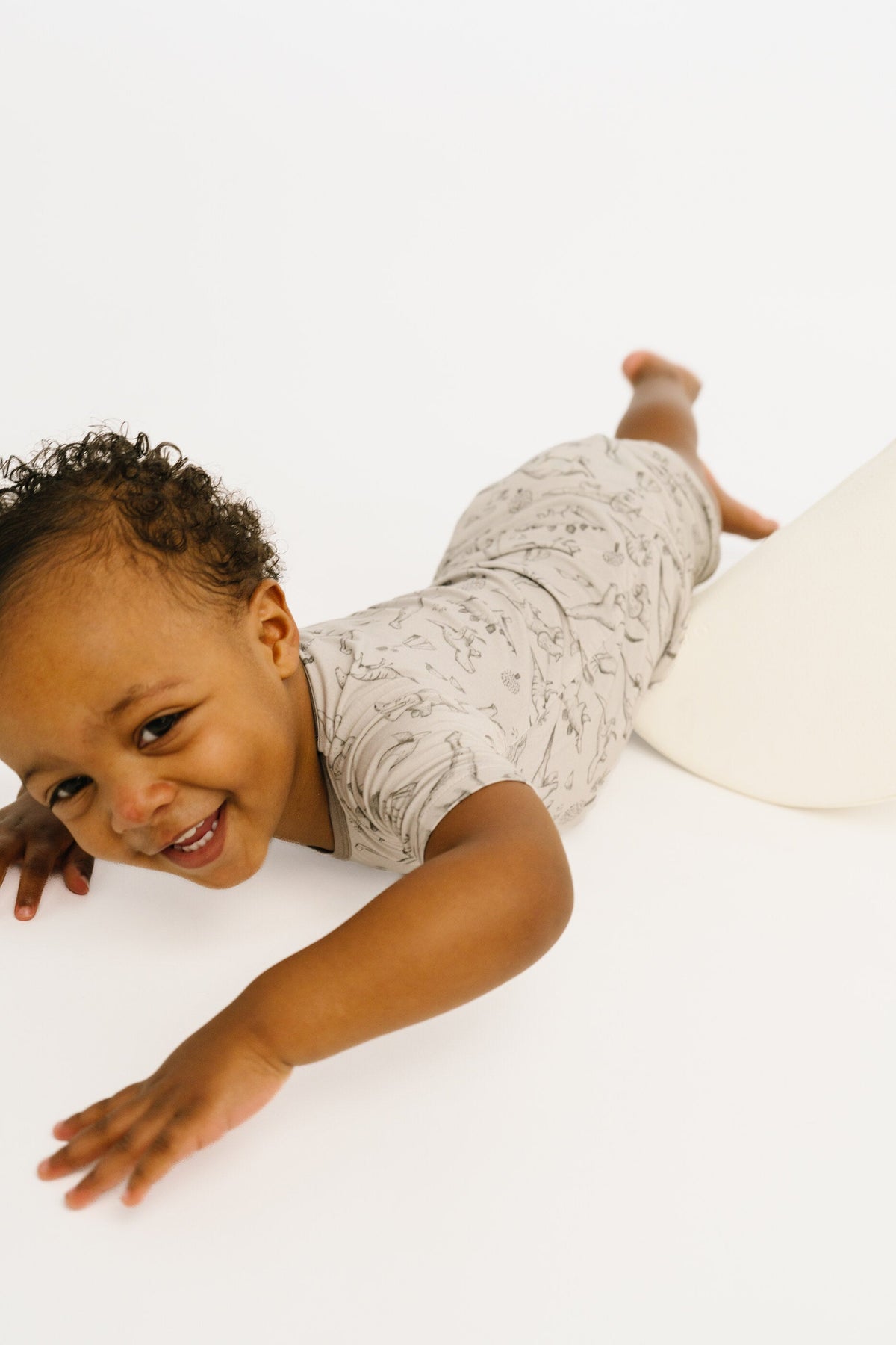 Dino Doodles Bamboo Shorts Set