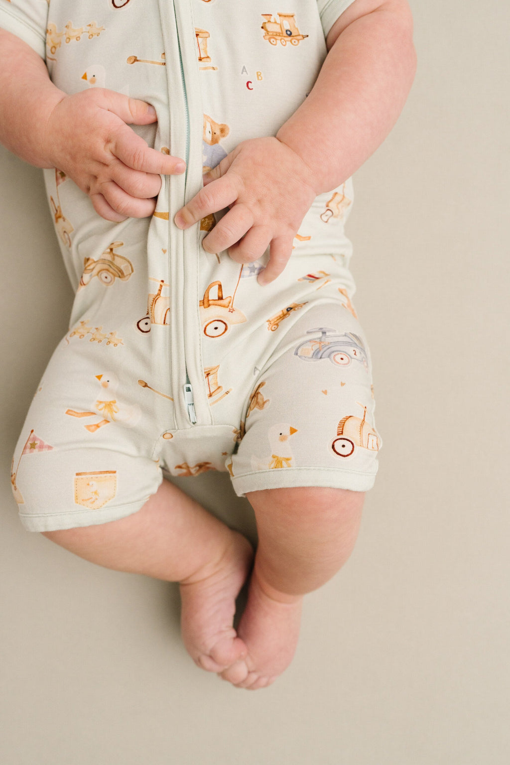 Vintage Toy Bamboo Short Romper