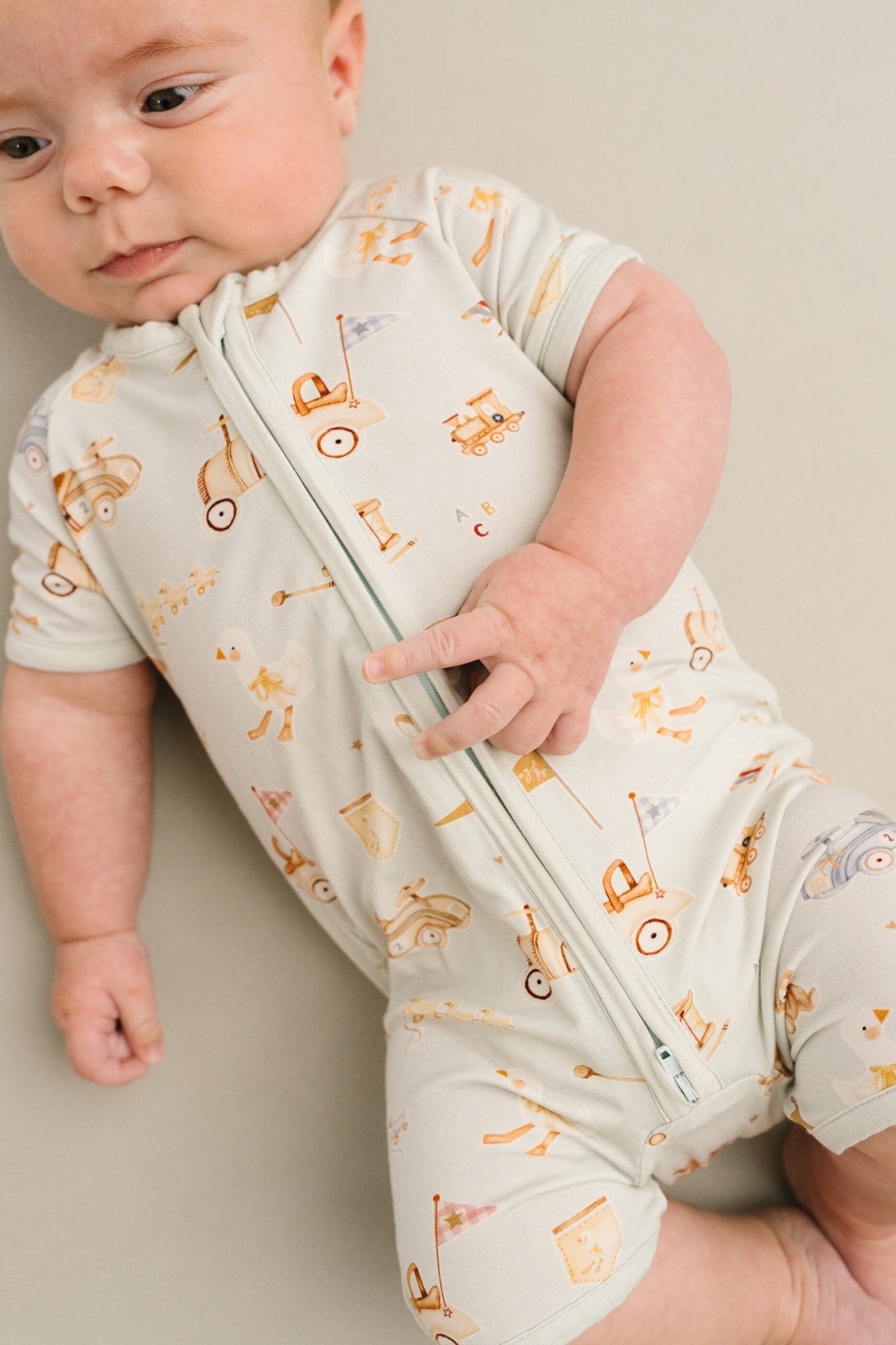 Vintage Toy Bamboo Short Romper