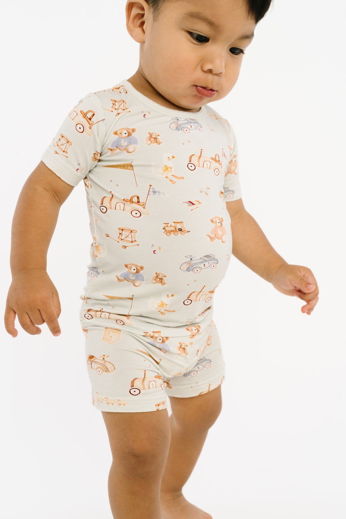 Vintage Toy Bamboo Shorts Set