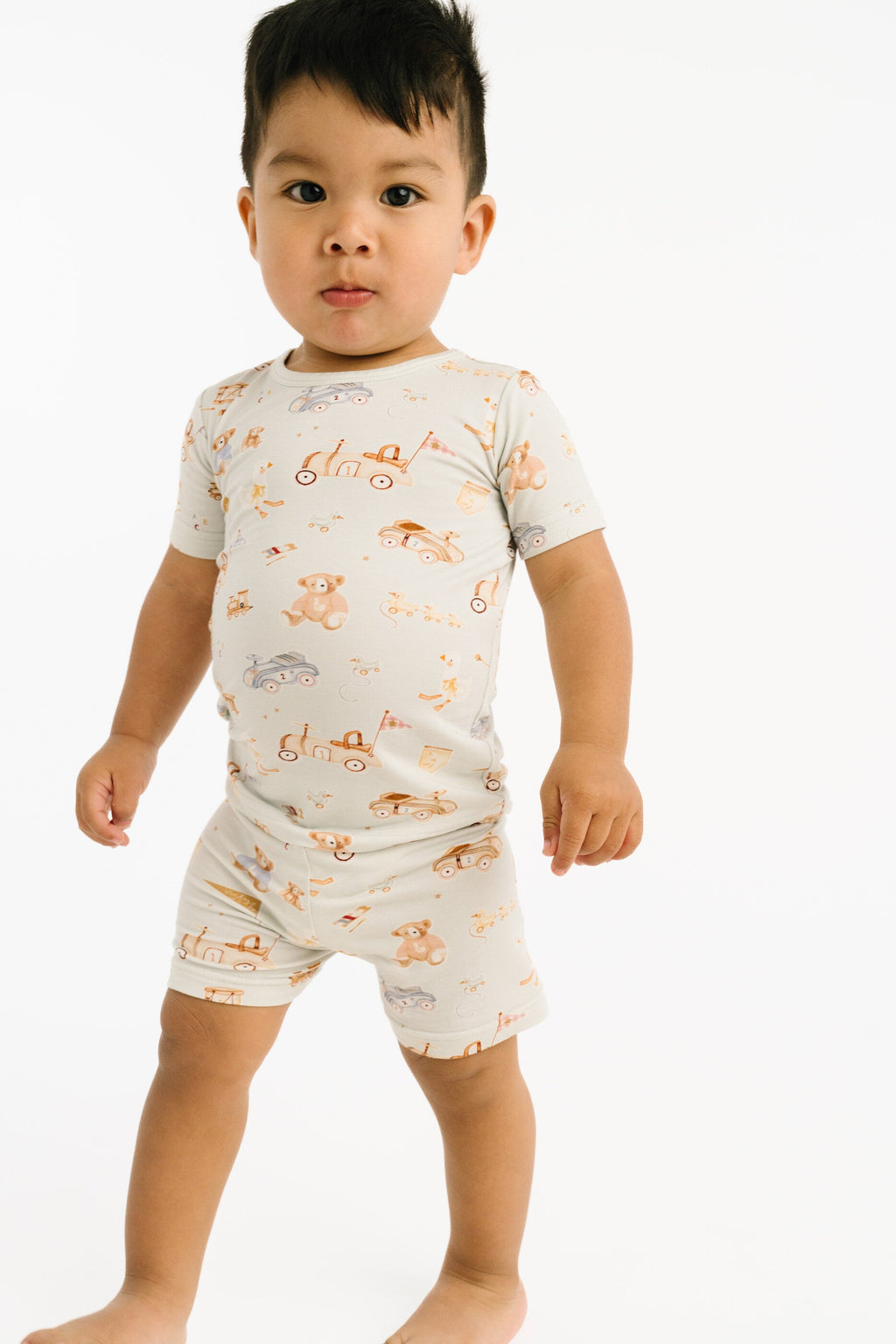 Vintage Toy Bamboo Shorts Set