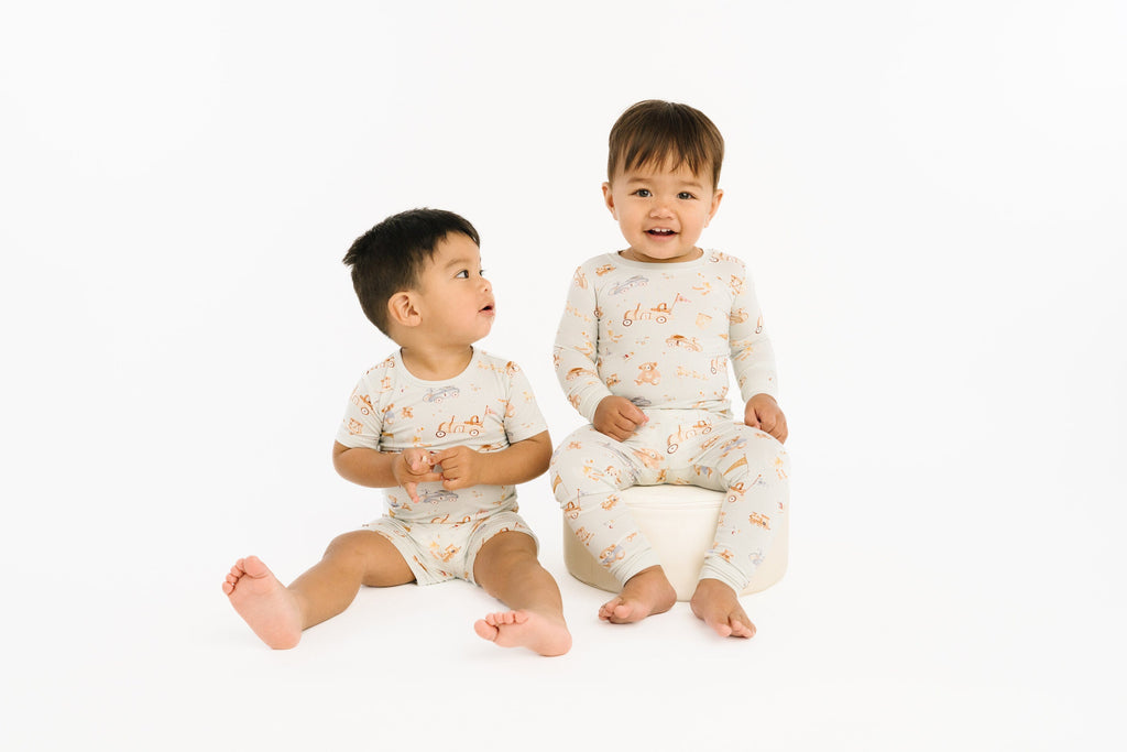 Vintage Toy Bamboo Shorts Set