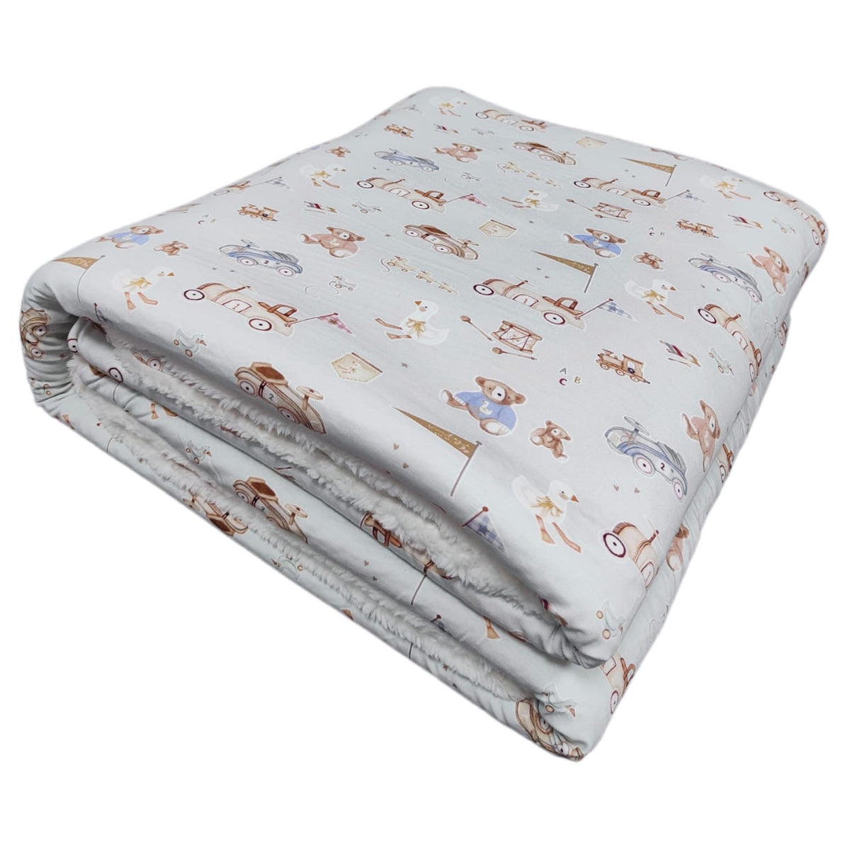 Vintage Toy Fuzzy Bamboo Blanket